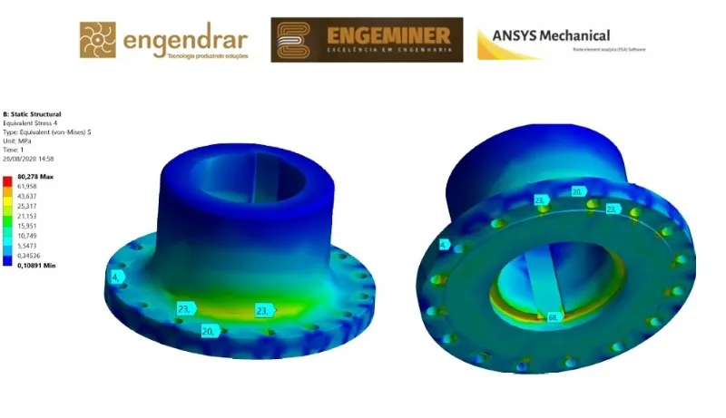Imagem ilustrativa de Análise de tensão mecânica