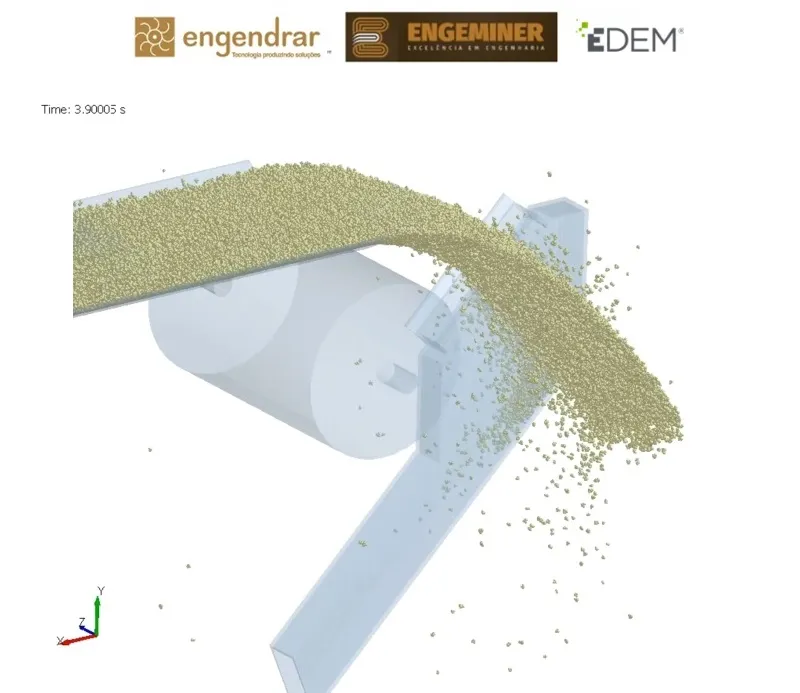 Imagem ilustrativa de Empresa de análise de fluxos granulares com dem