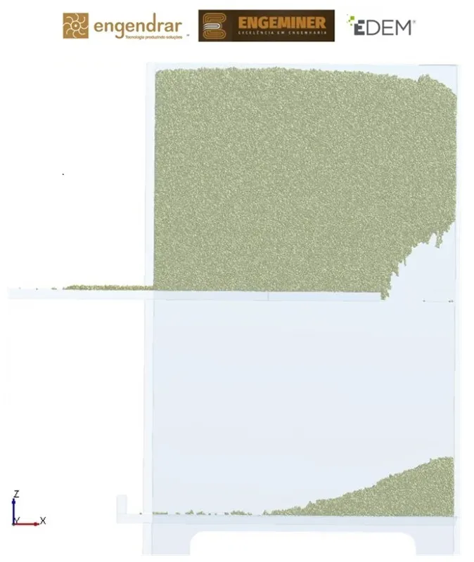 Imagem ilustrativa de Serviço de análise de fluxos granulares para mineração