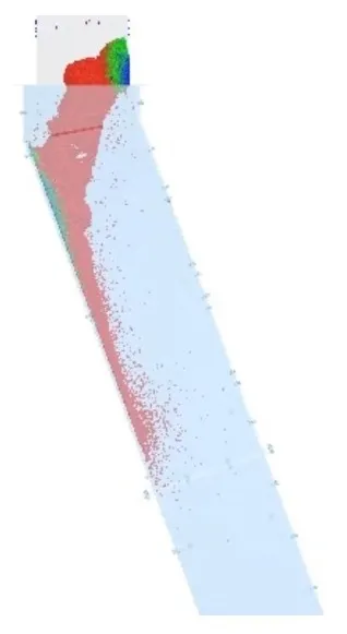 imagem ilustrativa de Análise de Escoamentos de Fluxos Granulados (DEM)